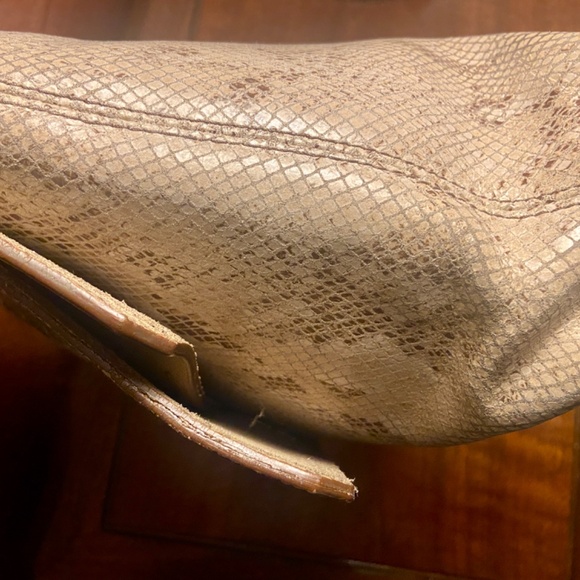 Lanvin Happy Bag Snakeskin and Lizzard Embossed Leather Flap Crossbody bag - Picture 2 of 11